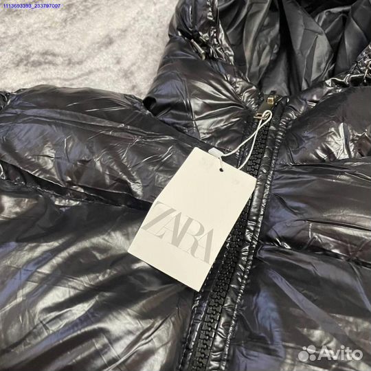 Пуховик Zara x Moncler puffer jacket