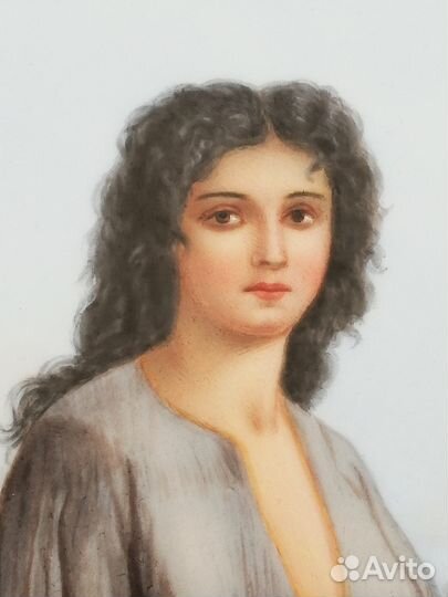 Настенная фарфоровая тарелка кпм Берлин KPM