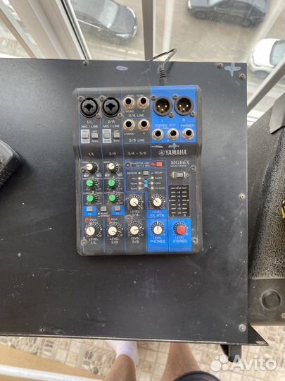 Акустическая система soundking + консоль yamaha