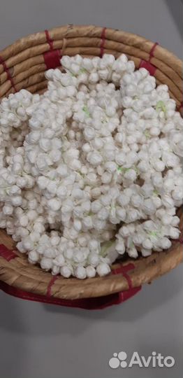 Цветы гирлянда для волос, для индийского танца