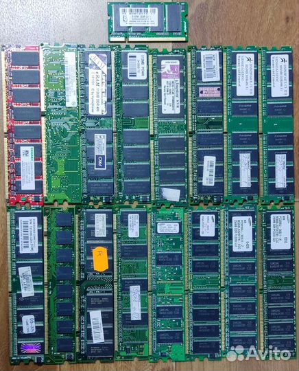 RAM DDR коллекция оперативной памяти комплект