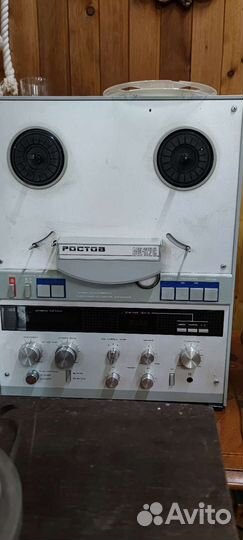 Катушечный магнитофон Ростов мк-112 С