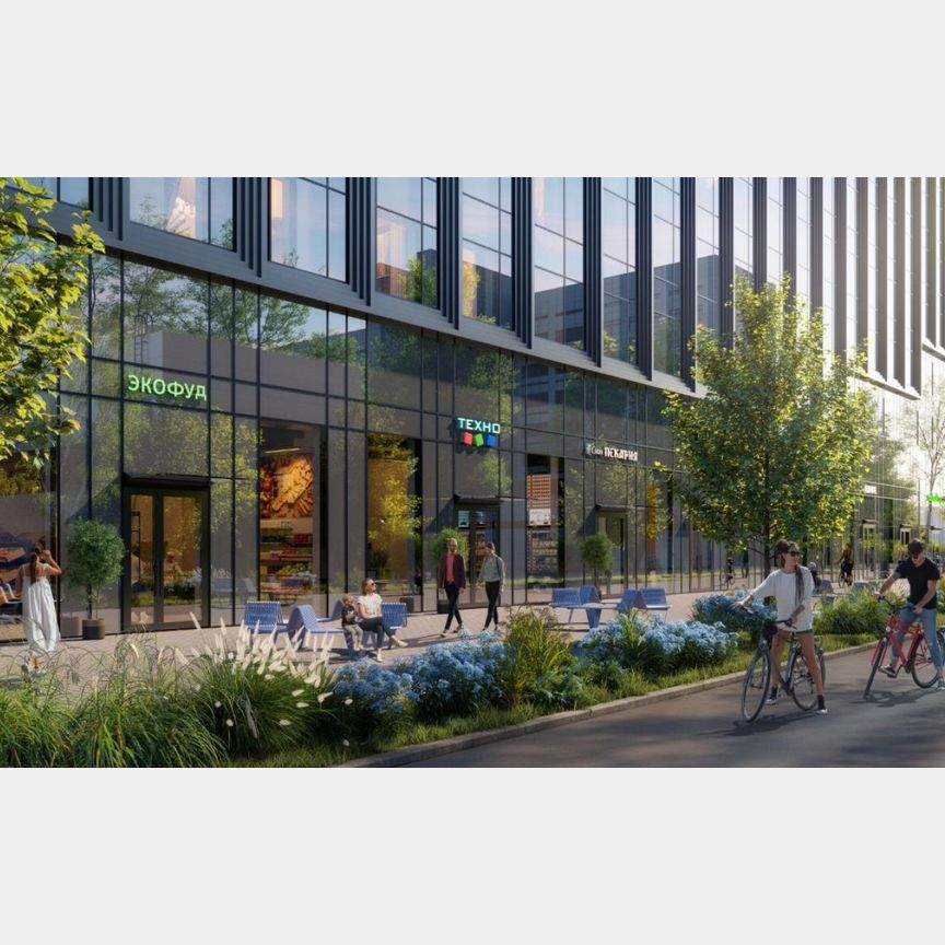 2-к. квартира, 66 м², 5/58 эт.