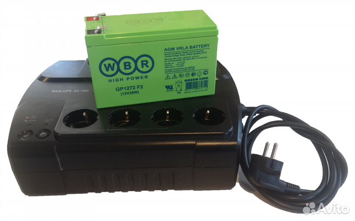 Ибп APC Back-UPS ES 550 и ES 700