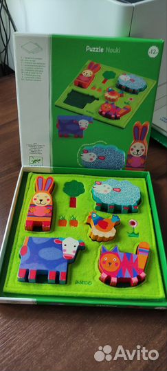 Развивающие деревянные игрушки