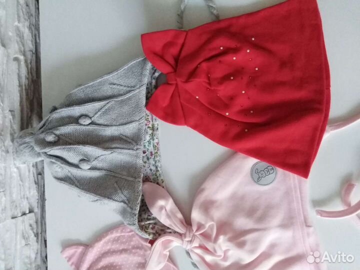 Детские шапочки для девочек