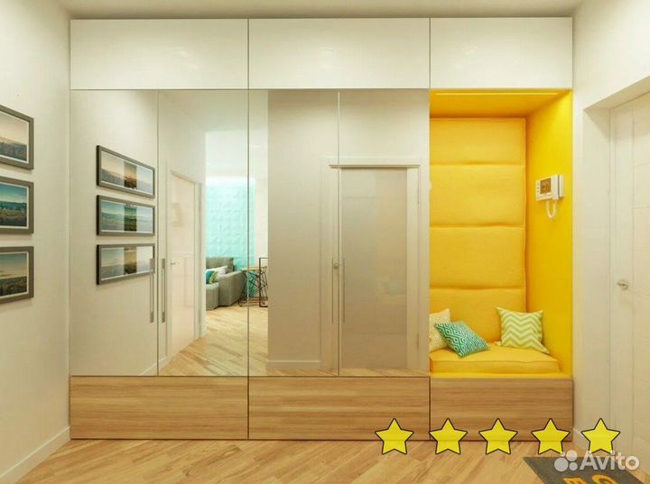 Шкаф в прихожую доставка установка