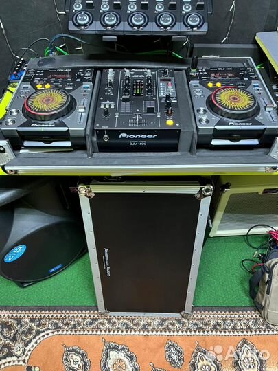Pioneer DJM 400 и Pioneer CDJ 400