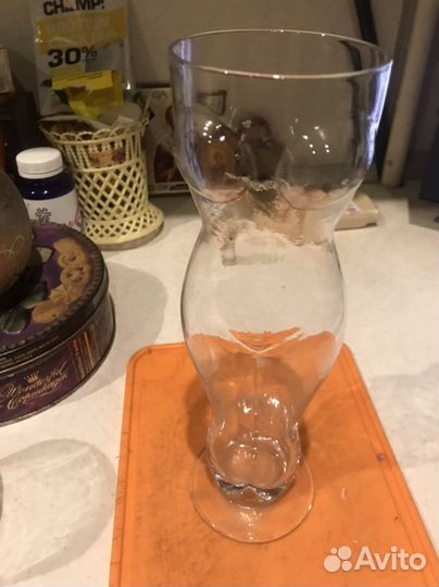 Ваза стекло для декора