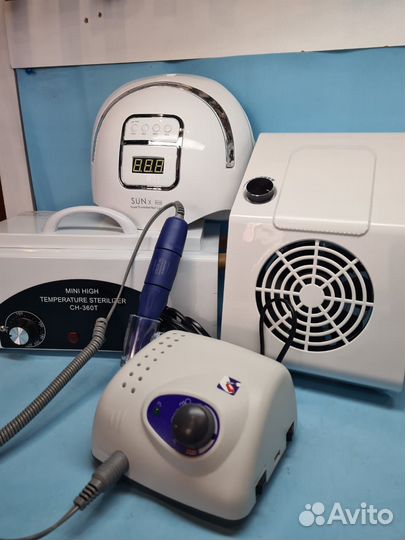 Новый Набор маникюрный для мастера с оборудованием