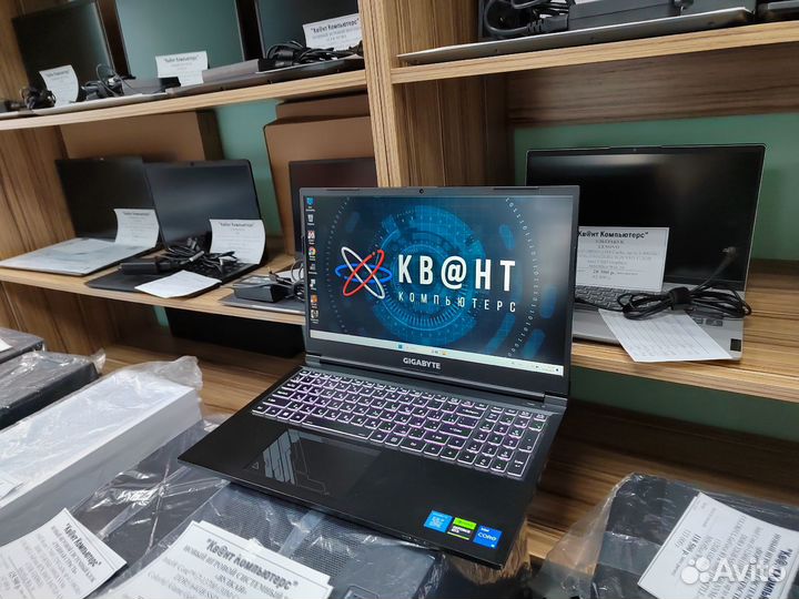 Игровой ноутбук 12500H 16gb RTX4050 на гарантии