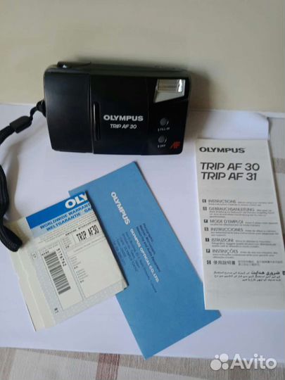 Плёночный фотоаппарат Olympus + чехол