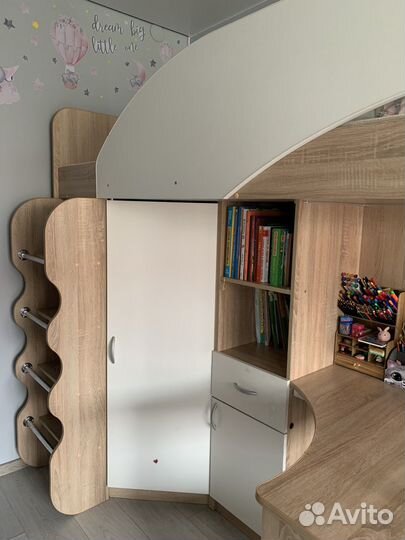 Кровать чердак