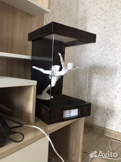 Лофт светильник. Фигуристка фарфор Германия