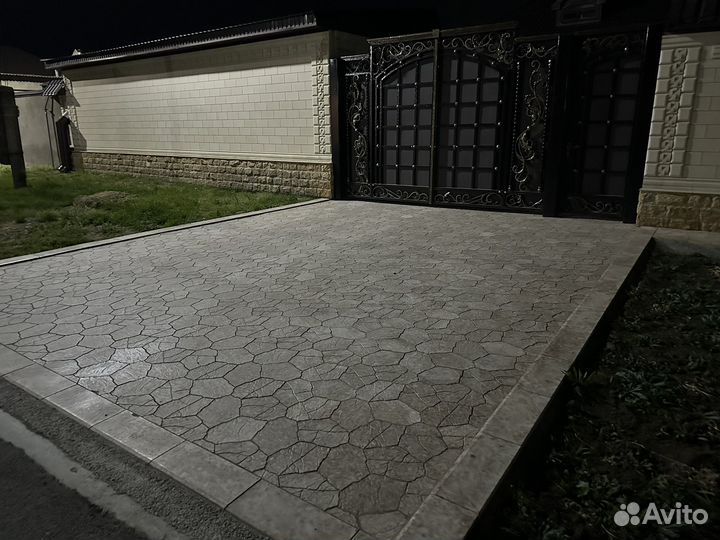 Тротуарная плитка брусчатка