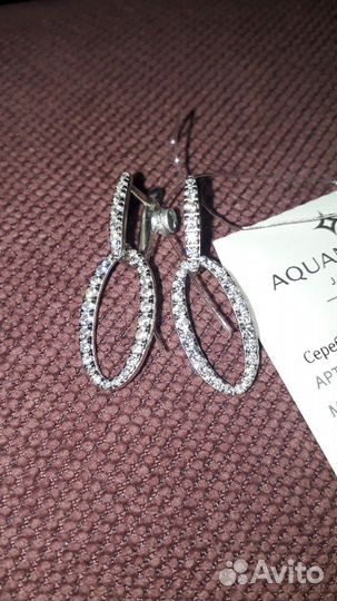 Серьги серебро925
