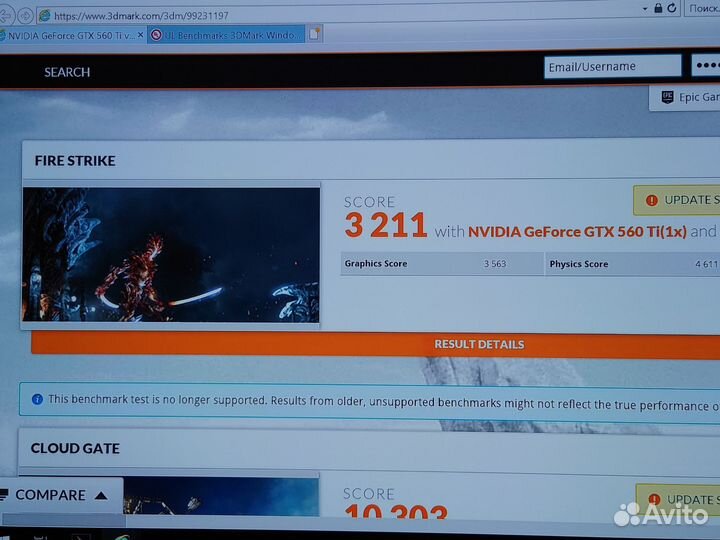 Видеокарта gtx 560 ti 1gb DDR3 в хорошем состоянии