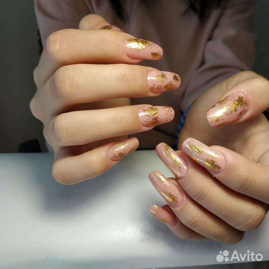 Маникюр, покрытие гель-лак и наращивание