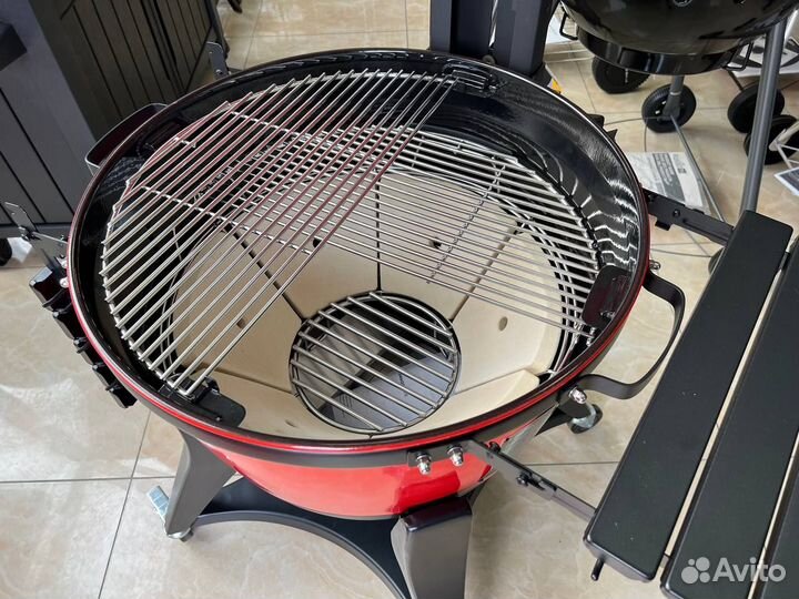 Угольный Гриль KamadoJoe Kettle Joe Red гриль, 57