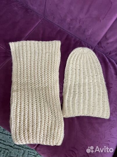Шапка и снуд для девочки