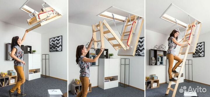 Чердачная лестница LWS 60*120/280 Fakro