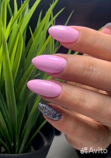 Маникюр, покрытие гель лаком, наращивание