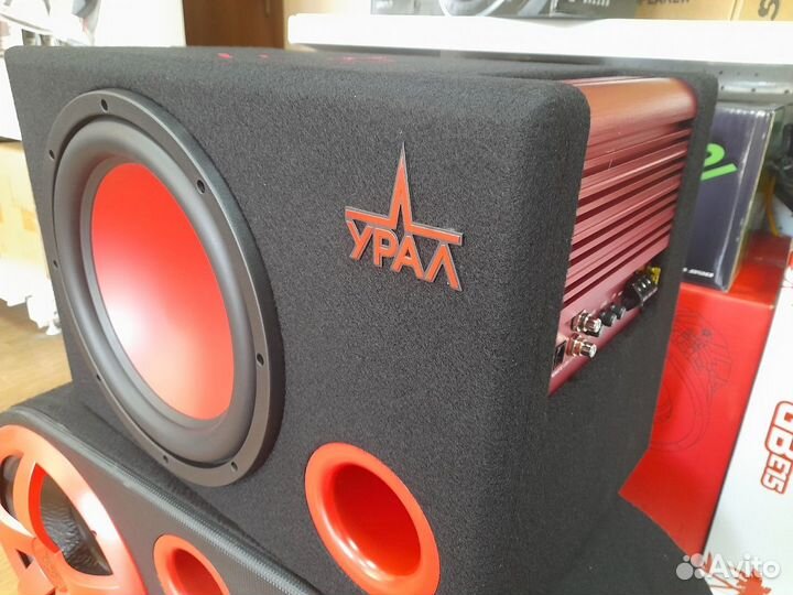 Сабвуфер Активный урал AS-D12A blaск hurricane