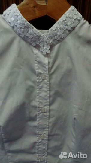 Школьная одежда. Блузка белая