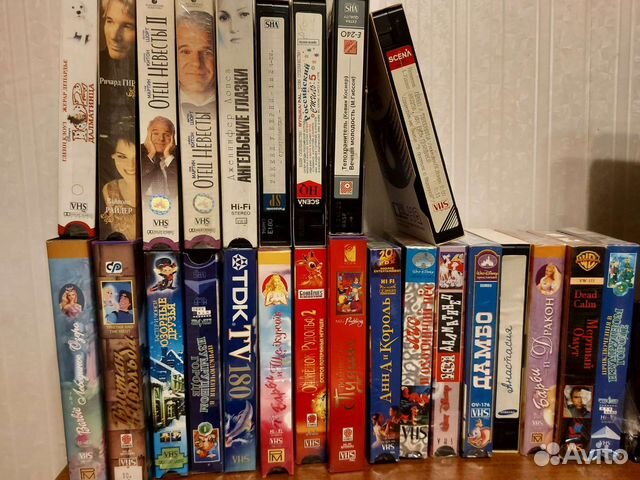 Видео кассеты и dvd диски. Новые и б/у