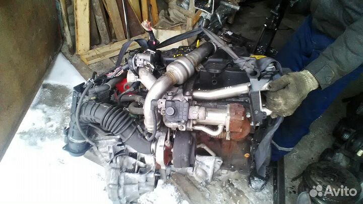 Двигатель K9K 832 Рено 2 1.5dci 106 л.с с 2009г