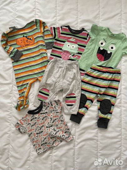 Вещи пакетом 74-80р мальчик