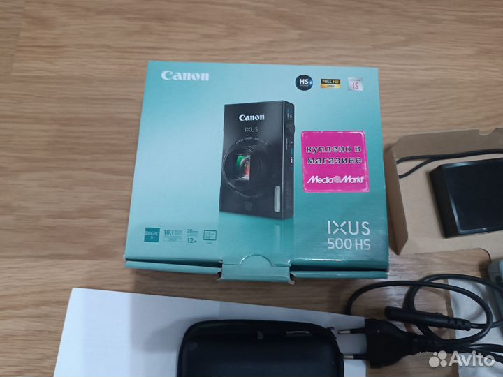 Фотоаппарат Canon Ixus 500HS