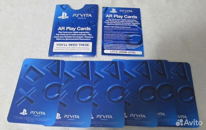 Карточки Виртуальной Реальности PS vita