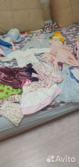Одежда на девочку 86 92 пакетом