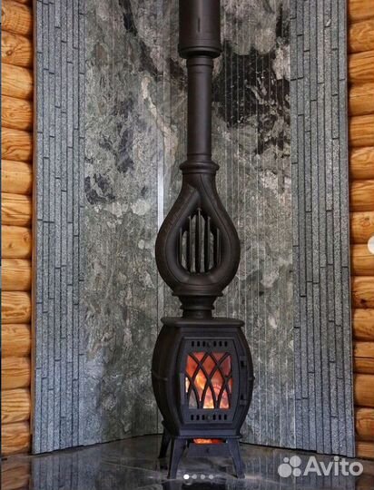 Печь Бахта чугунная