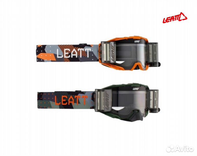 Маска для мотокросса и эндуро Leatt 6.5 Roll - Off