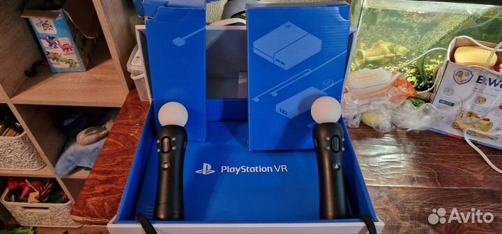 Шлем sony ps4 vr 1 ревизия, aim controller, muve