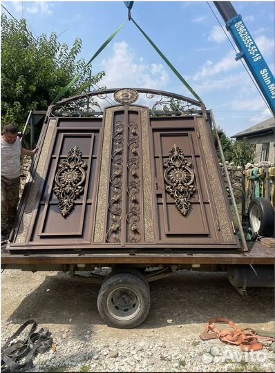 Кованые ворота