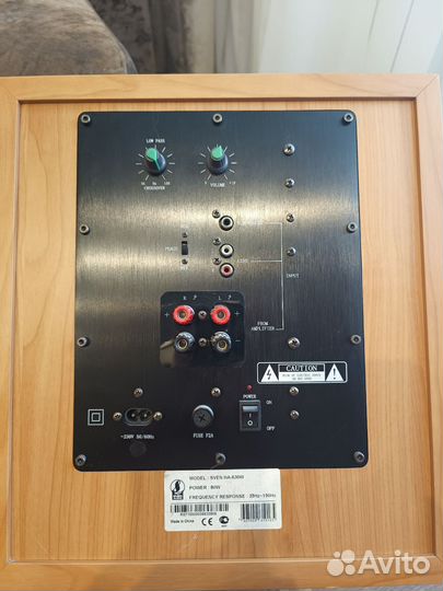 Акустическая система swen aubio+ресивер BBK