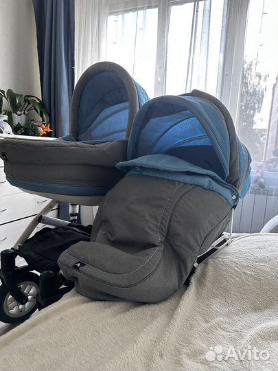 Коляска 2 в 1 adamex lora