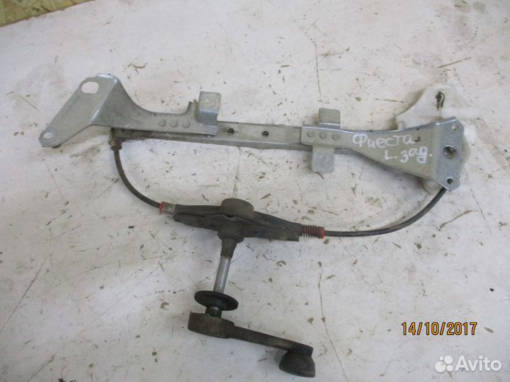 Стеклоподъемник задний левой двери Форд Фиеста мк5