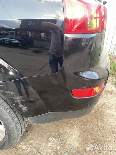 Бампер задний 4007, c-crosser, outlender xl