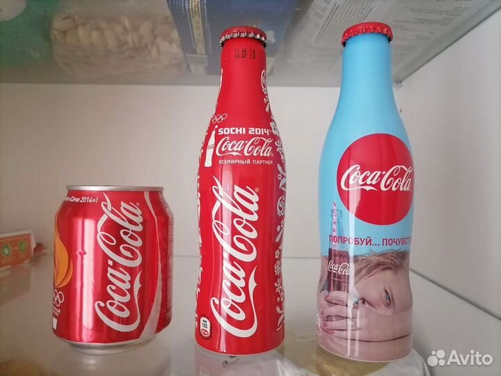 Коллекция Coca-Cola не вскрывались