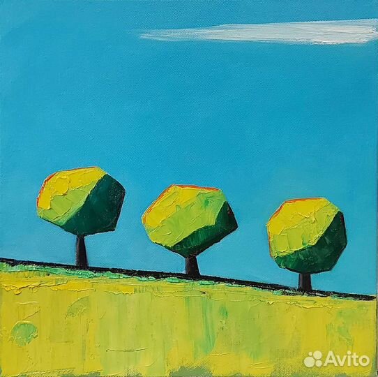 Картина маслом на холсте