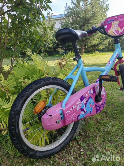 Детский велосипед btwin 16