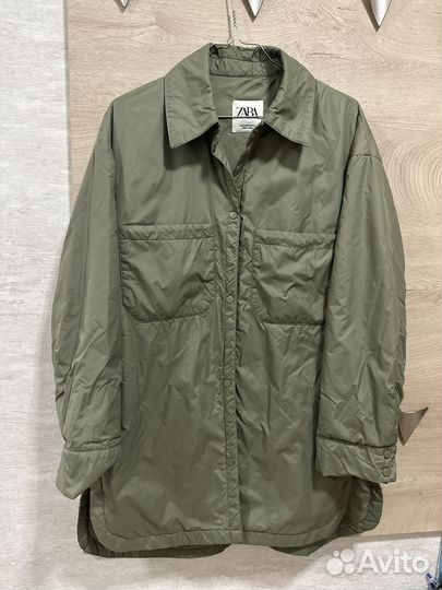 Куртка рубашка zara