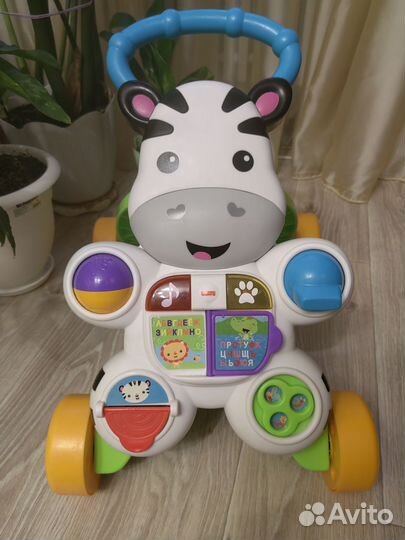 Ходунки каталка Fisher price