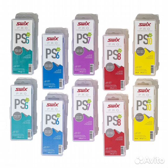 Парафин swix PS8 Red -4C/ +4C, 900g