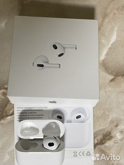 Беспроводные наушники apple airpods 3