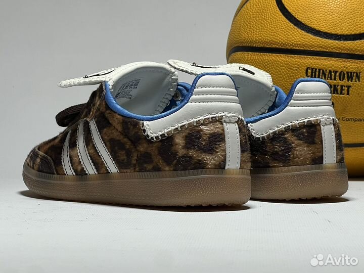 Adidas Samba Wales Bonner Leopard